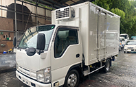 いすゞ ｴﾙﾌﾄﾗｯｸ 2t冷凍車 東ﾌﾟﾚ-30℃ ｻｲﾄﾞﾄﾞｱ ｽﾀﾝﾊﾞｲ 床ｽﾉｺ ﾘﾔ保冷ｶｰﾃﾝ 総重量4855Kg TKG-NJR85AN